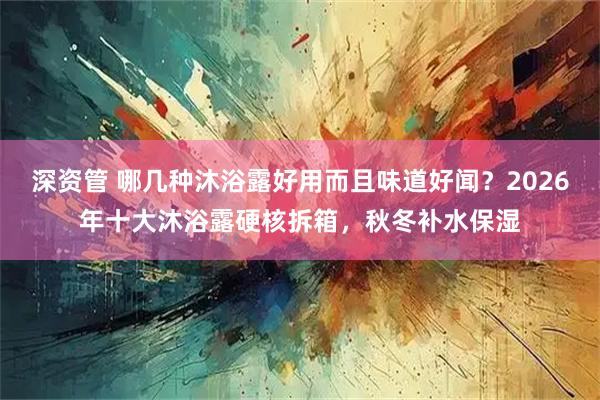深资管 哪几种沐浴露好用而且味道好闻？2026年十大沐浴露硬核拆箱，秋冬补水保湿